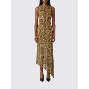 Marine Serre Dress Woman Yellow